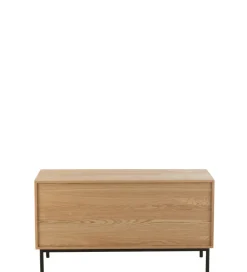 Komoda wysoka AENRMES 150 cm drewno mango
