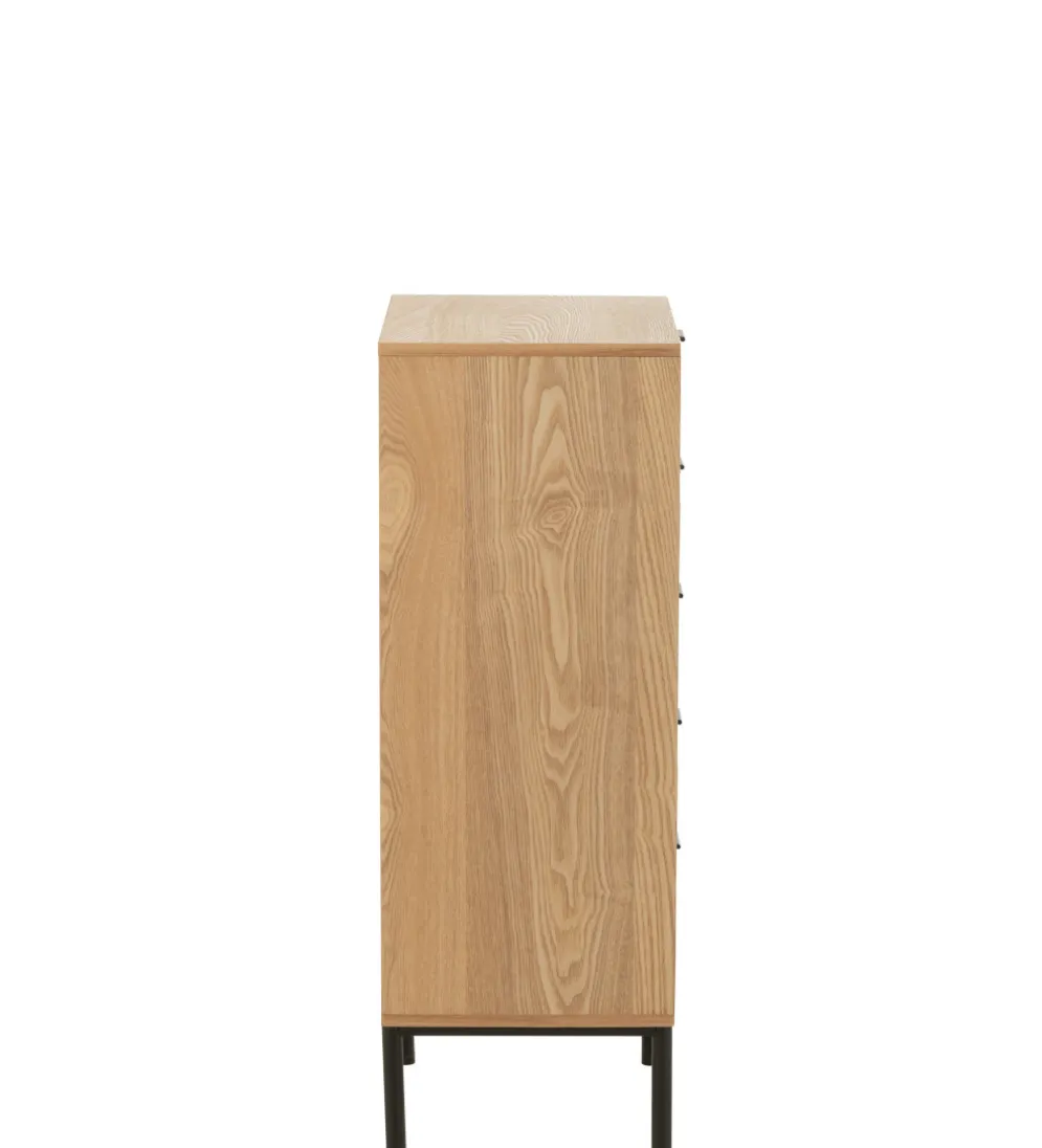 Komoda wysoka BASONOT 100 cm naturalna