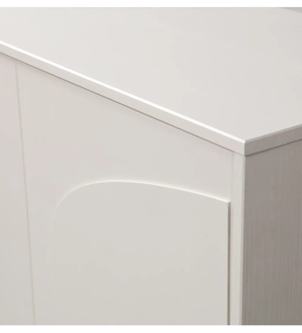 Komoda wysoka CADIZ 135 cm drewno sosny mist
