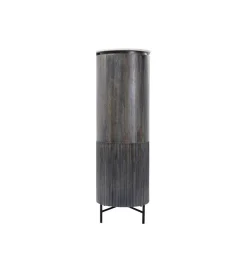 Komoda wysoka GLENN 100 cm antracytowa