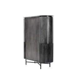 Komoda wysoka GLENN 100 cm antracytowa