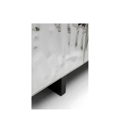 Komoda wysoka NOORK 115 cm drewno mango