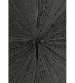 Komoda wysoka Shanil 90 cm drewno czarna