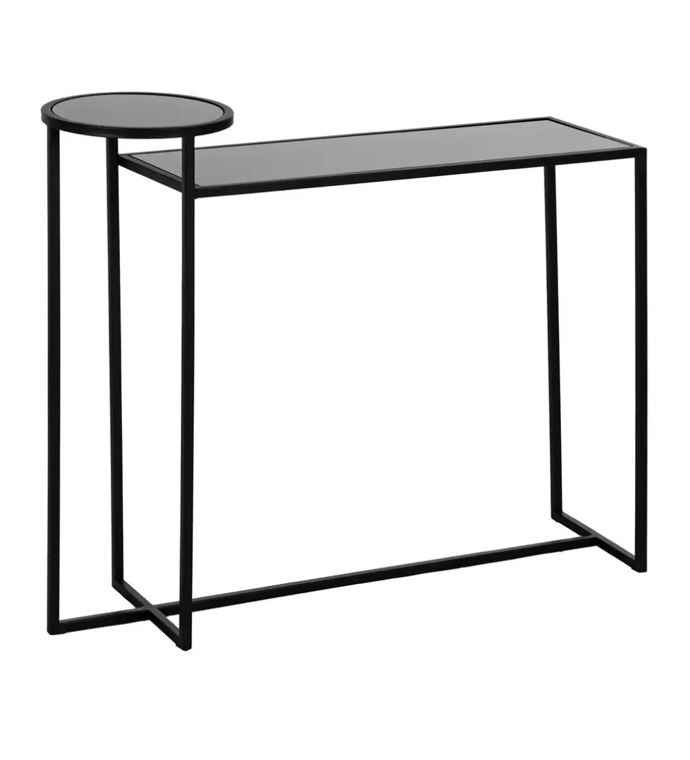 Konsola AGENRATA 101 cm czarna