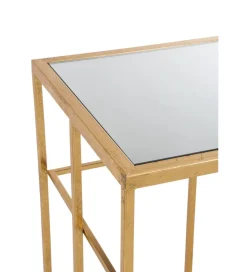 Konsola Bars 120 cm złota
