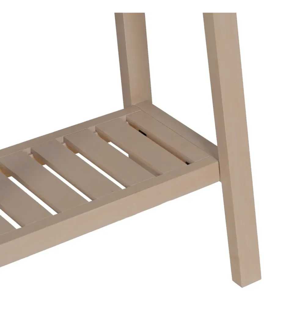 Konsola BATAN 90 cm drewno sosna kremowy