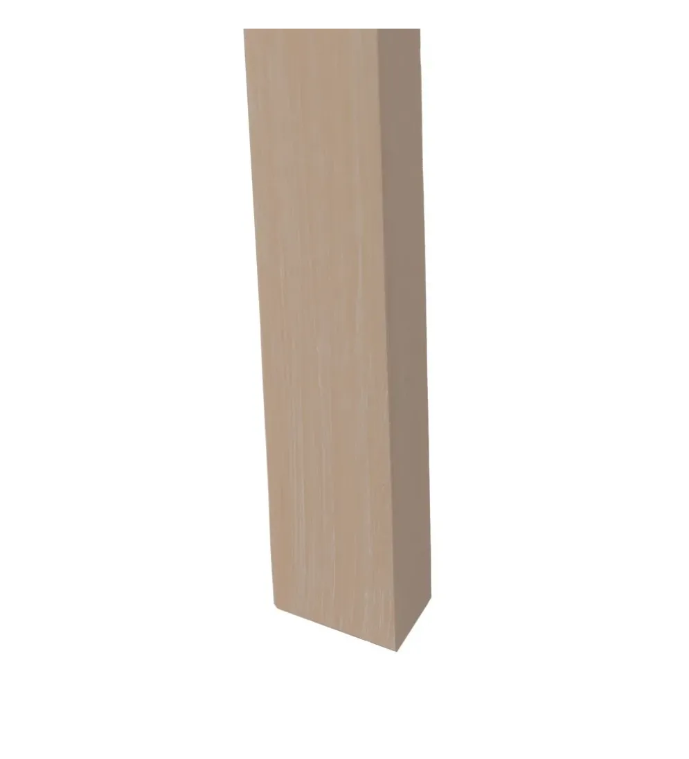 Konsola BATAN 90 cm drewno sosna kremowy