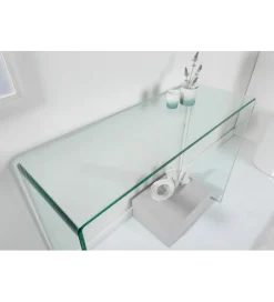 Konsola Fantome 100 cm szklana