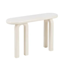 Konsola FYRPYT 120 cm kremowa