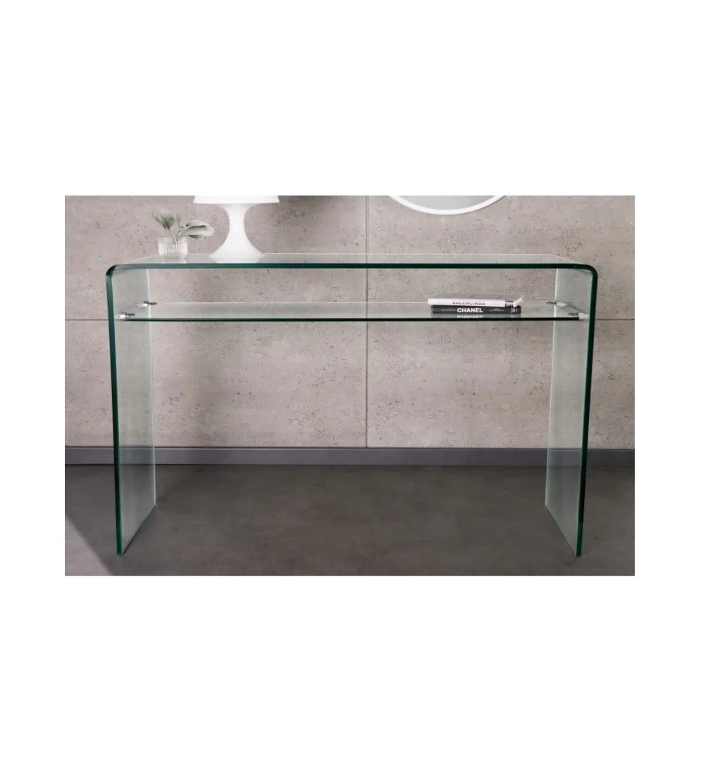 Konsola GEISTER Fantome 100 cm szklana