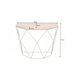 Konsola GORAN 90 cm drewno mango