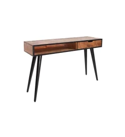 Konsola Industrial 120 cm drewno mango