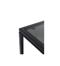 Konsola LOFT 115 x 100 cm czarna