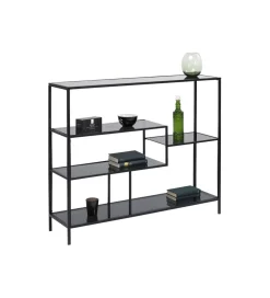Konsola LOFT 115 x 100 cm czarna