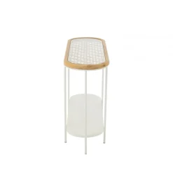 Konsola MATI 120 cm drewno biała
