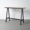 Konsola MESINOY 138 cm brązowa