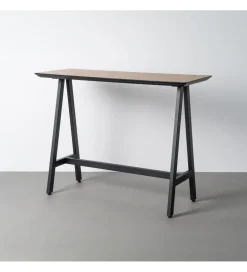Konsola MESINOY 138 cm brązowa
