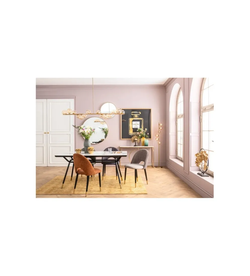 Konsola MIAMI LOFT 120 cm złota