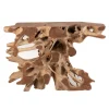 Konsola RAOUL 120 cm drewno teak naturalna