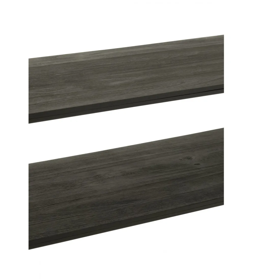 Konsola RECTANGLE 140 cm drewno czarne