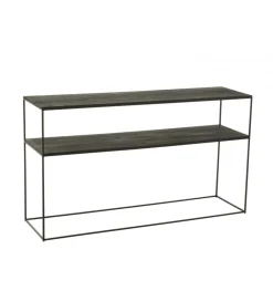 Konsola RECTANGLE 140 cm drewno czarne