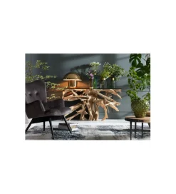 Konsola ROOTS 150 cm drewno teak naturalna