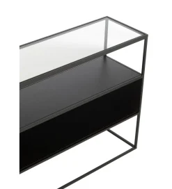 Konsola Square 140 cm czarna