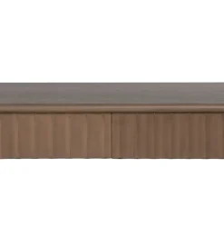 Konsola TEMPU 90 cm drewno sosna brązowy outlet