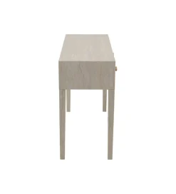 Konsola TRAVERTINO DRAWERS 100 x 77 cm naturalny beżowy