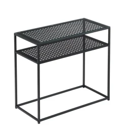 Konsola WOHNLING 80 cm czarna