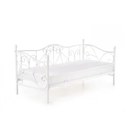 Łóżko SUMATRA 90 cm x 200 cm białe