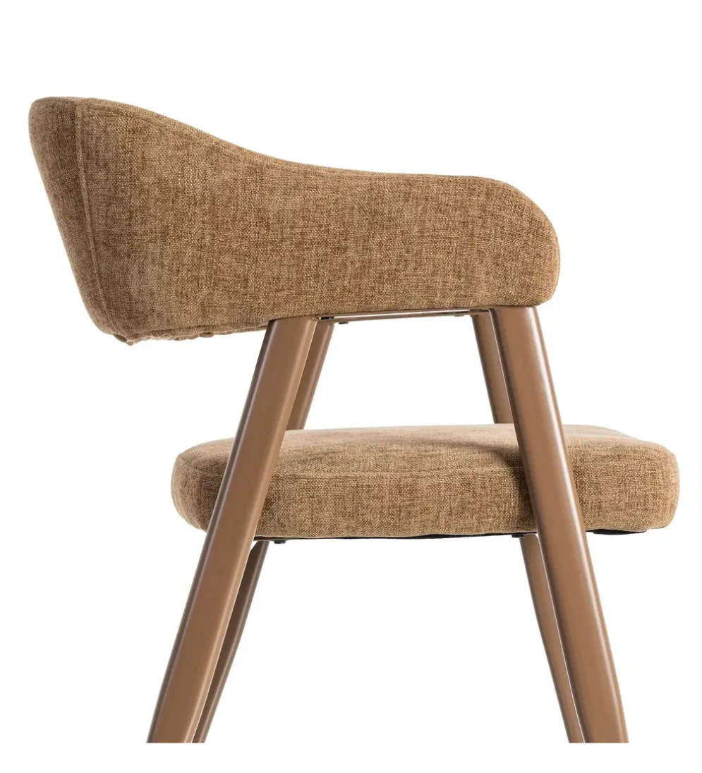 Krzesło AGATAM 81 cm brązowe
