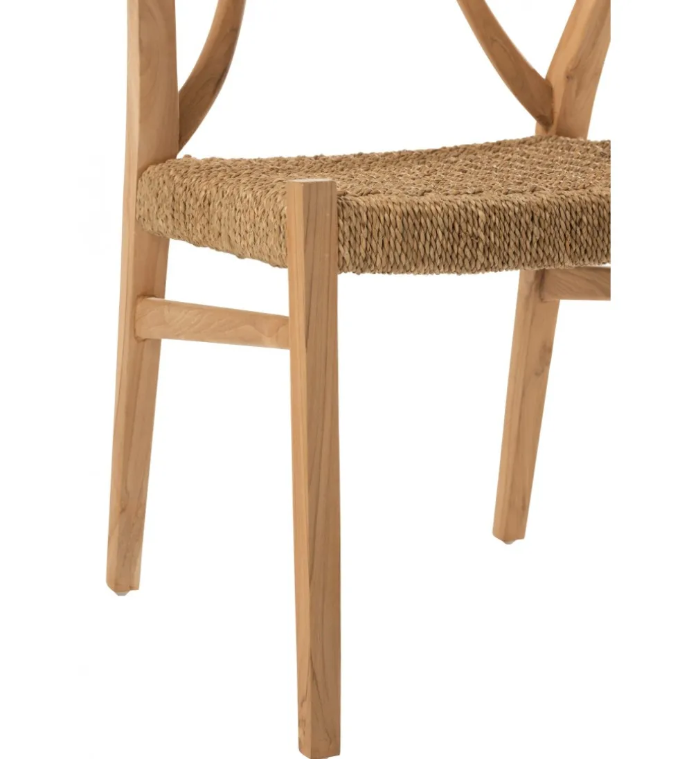 Krzesło ALIS drewno teak