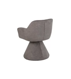 Krzesło AMBIENTO 79 cm obrót 180 stopni szare