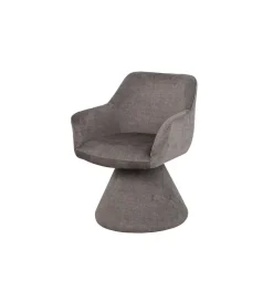 Krzesło AMBIENTO 79 cm obrót 180 stopni szare