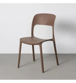 Krzesło BARETO 82 cm brązowy
