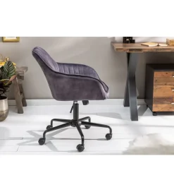 Krzesło biurowe Dutch Comfort ciemnoszare