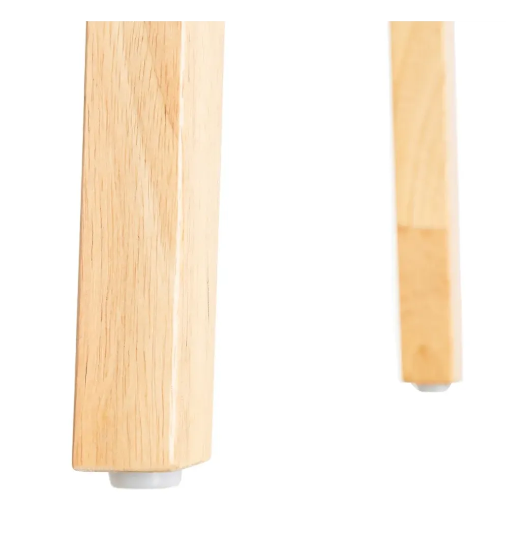 Krzesło BRAZOS 85 cm drewno kauczuk naturalne