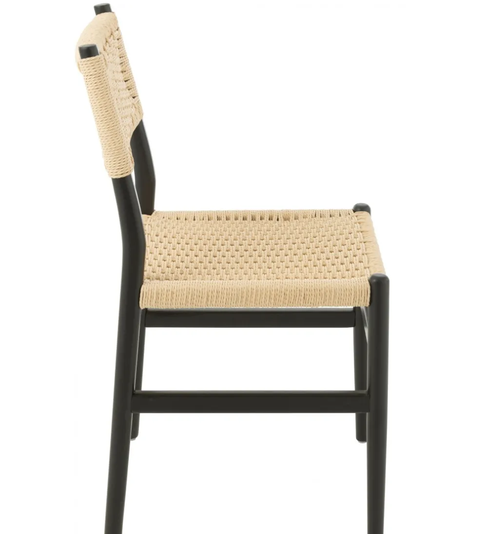 Krzesło LAP 87 cm drewno bukowe czarne