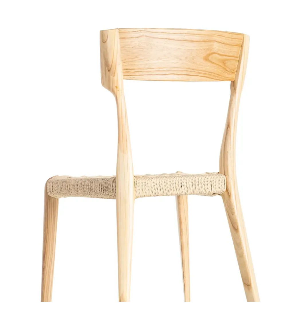 Krzesło NATER 81 cm drewno jesion naturalne