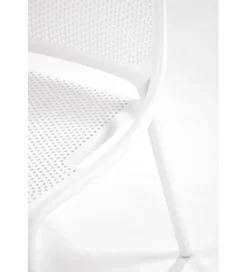 Krzesło ogrodowe K532 80 cm białe