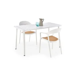 Krzesło ogrodowe K530 80 cm białe naturalne