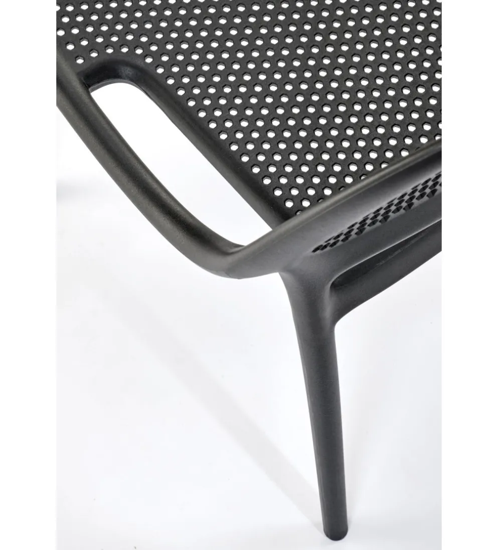 Krzesło ogrodowe K532 80 cm czarne