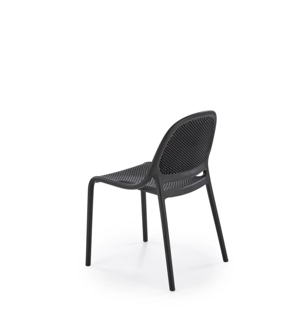 Krzesło ogrodowe K532 80 cm czarne