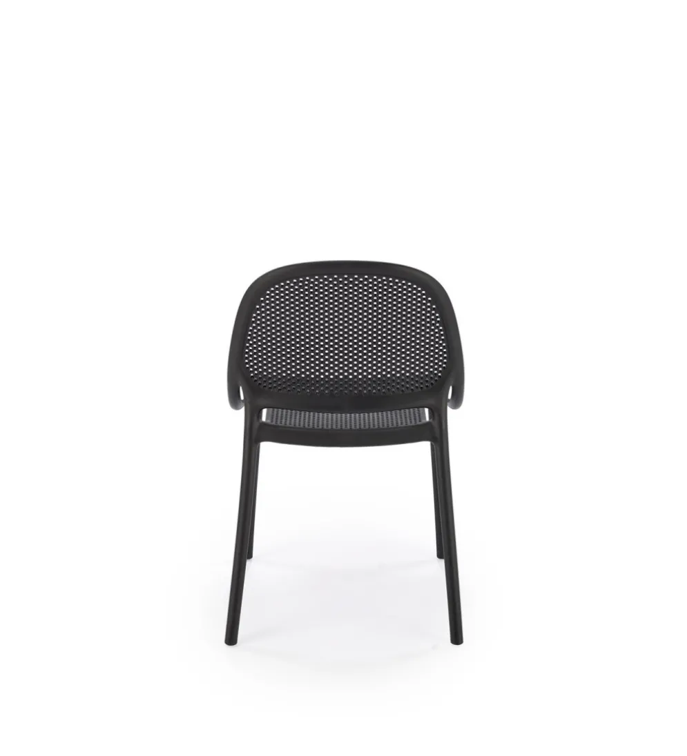 Krzesło ogrodowe K532 80 cm czarne