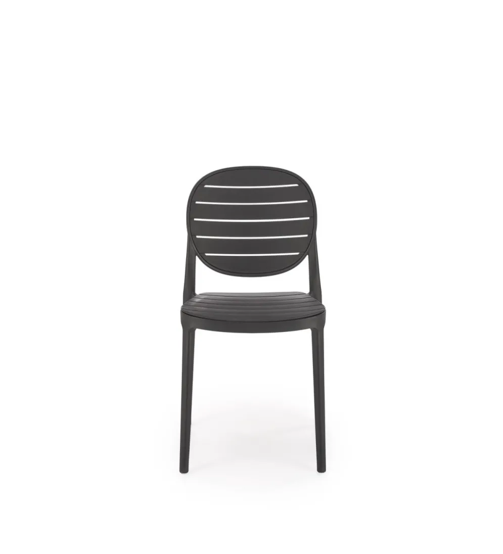 Krzesło ogrodowe K529 83 cm czarne