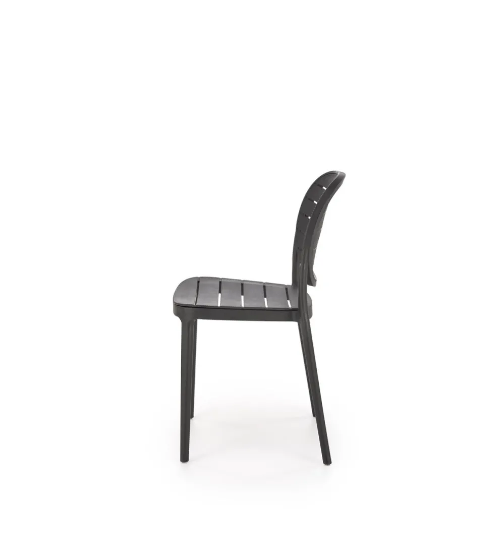 Krzesło ogrodowe K529 83 cm czarne