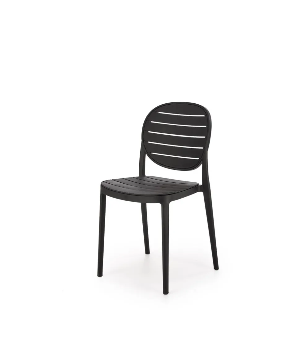 Krzesło ogrodowe K529 83 cm czarne