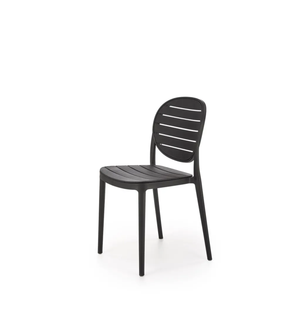 Krzesło ogrodowe K529 83 cm czarne