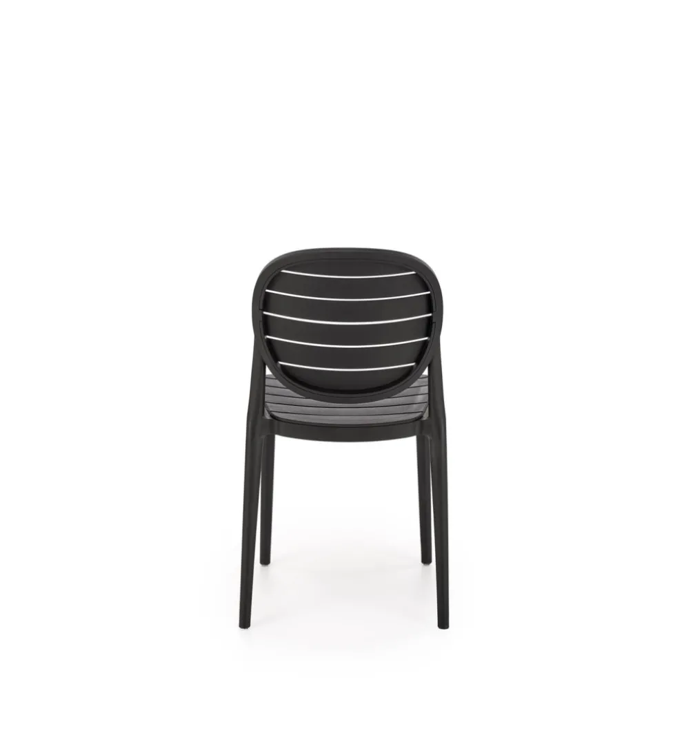 Krzesło ogrodowe K529 83 cm czarne